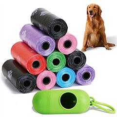 45 Rolls 675 Count Dog Waste Bags Disposable Dog Poop Bags with Dispenser Leakproof Unscented