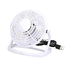 Personal USB Fan 360° Rotation Desk Table Cooling Fan Quiet Laptop Cooler Air Circulator