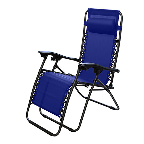 Zero Gravity Lounge Chair 330lbs Load Foldable Recliner Chair w/ Stress ...