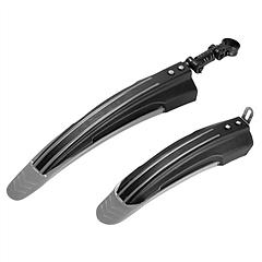 Bicycle Fender Set Adjustable Front Rear Mud Guard Mountain Bike Mudguards Splashboard Fit for 24\'\'-26\'\' Bikes