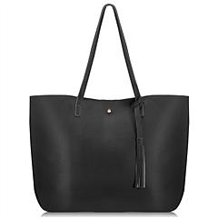 Women Tote Bags PU Leather Lady Shoulder Bags Handbags Purse Huge Capacity