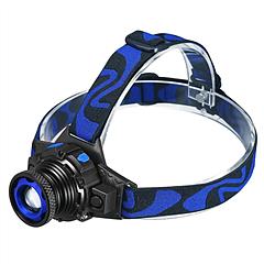 25000 LM Headlamp LED Tactical Headlight Zoomable Flashlight Torch w/Charges Camping