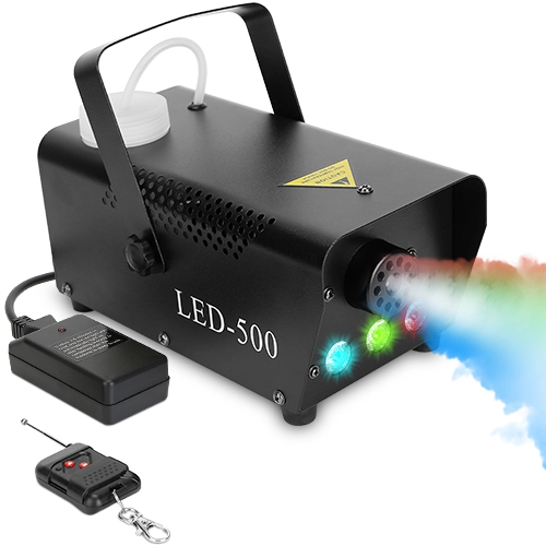 400W Fog Machine RGB LED Party Club DJ Fogger Rapid Heating Remote ...