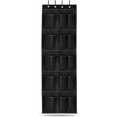 Over the Door Shoes Rack 20-Pocket Organizer 5-Layer Hanging Storage Shelf for Kids Shoes Closet Cabinet Slippers Small Toys