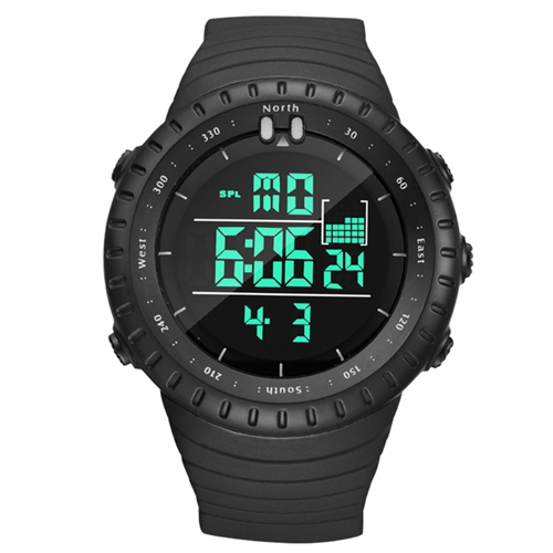 Digital Men Sports Watch Water-Resistant Military Tactical Wrist Watch ...