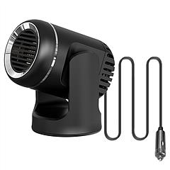 12V 120W Portable Car Heater 2 In 1 Heating Cooling Fan Rotatable Demister Defroster with 4.92ft Cord