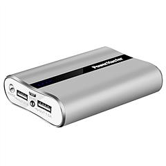 PowerMaster 12000mAh Portable Charger with Dual USB Ports 3.1A Output Power Bank    Ultra-Compact External Battery Pack Fast Charging for IOS Phone Sa