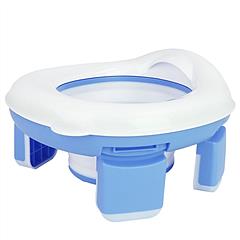 Portable Toddler Potty Toilet Foldable Potty Training Seat Cover with Splash Guard Include Storage Bag 20Psc Potty Bags Baby Toilet Trainer for Indoor