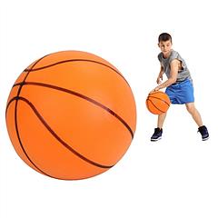 Silent Basketball Foam Bouncing Silent Basketball Uncoated High Density Foam Ball Indoor Low Noise Training Ball