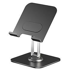 Foldable iPad Tablet Stand Adjustable Tablet Holder for Desk Rotatable Monitor Stand Holder Fit For iPad 11 10 9 8 7 Aluminum Alloy