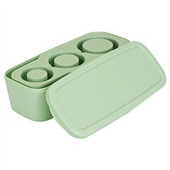 Ice Cube Tray Fit For 20OZ/30OZ/40OZ Stanley Cup Easy Release Silicone Hallow Cylinder Tumbler Ice Cube Mold With Lid And Bin for Iced Juice Whiskey C