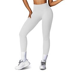 Women\'s High Waist Workout Leggings Tummy Control Compression Yoga Tight Pants Gym Pants Athletic Running Leggings with 25In Inseam No Front Seam