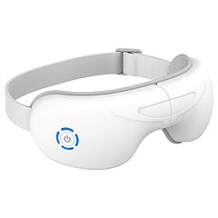 Eye Messager With Heat Music Wireless Eye Mask for Migraines Rechargeable Eye Care Device with 3 Modes for Men Women Elders