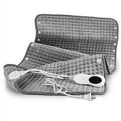 Extra Large Electric Heating Pad for Back Pain Relief with Buckles for Foot Hand Warmer with 10 Heating Levels Auto Shut Off Machine Washable Fast Hea