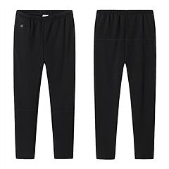 Winter Heated Pants for Men Women with 12 Heating Zones 5V USB Powered Heating Trouser with 3 Heating Levels Machine Washable for Outdoor Winter Activ