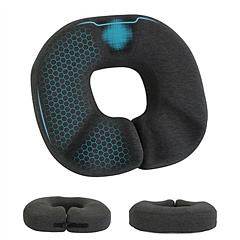 Donut Pillow Seat Cushion Memory Foam Donut Chair Cushions Ergonomic Seat Cushion Pad for Coccyx Prostate Sciatica Pelvic Floor Pressure Sores Office 