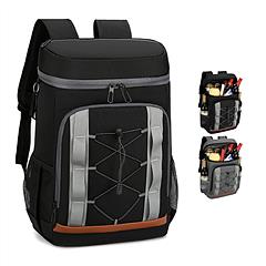 Cooler Backpack 36 Can Leakproof Insulated Cooler Backpack with 25L/6.6Gal for Picnic Camping Beach Hiking Fishing Travel